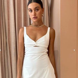 Anna Quan Heidi Dress in Swan